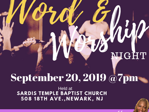 Selah Time of Refreshing's Word and Worship Night