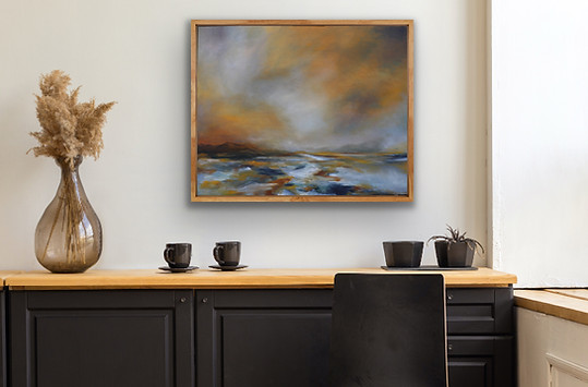 Seascape Painting, Coastal, Light, sunrise art, Sunset art, Light Painting, Fine Art, Ocean Painting, Beach House Art, Beach Art, Oil on Canvas, Abstract Art, Home Interior, Home Decor, Gallery, Museum