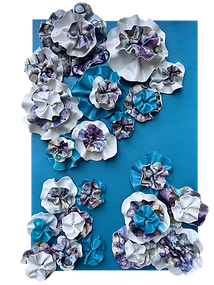 3D Floral Encaustic 7