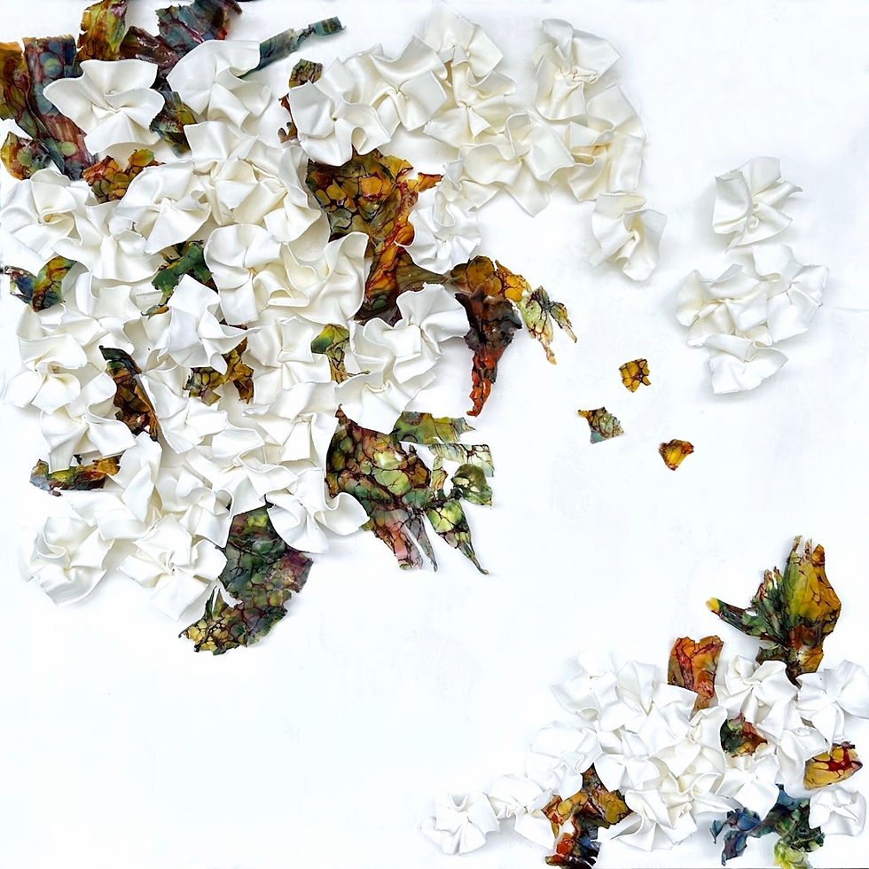 3D Floral Encaustic 8