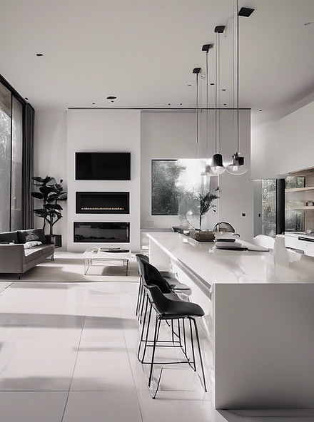 clean, clean home, modern home