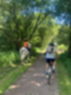 caution, bridleway active