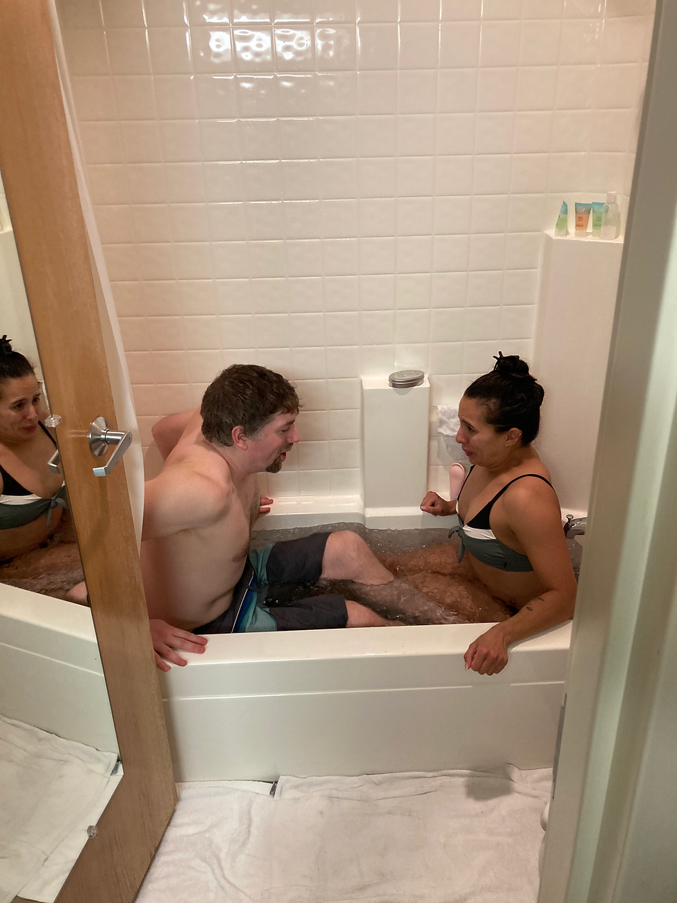 Ice bath time