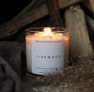 Seasonal scents: Firewood Candle