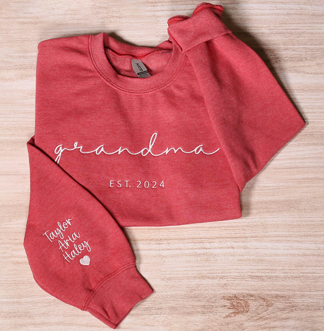 Great personalized Grandma's Sweatshirt