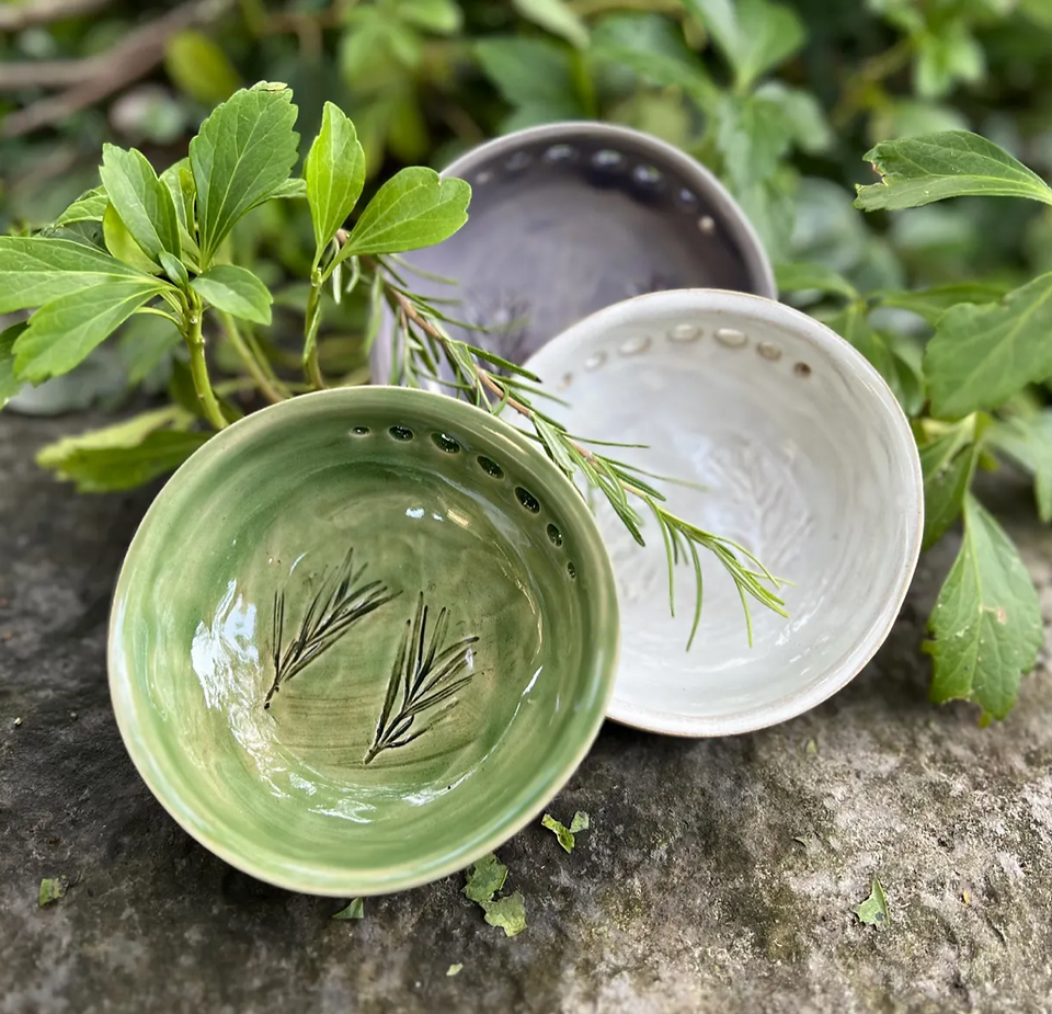 Herb Stripper Bowls
