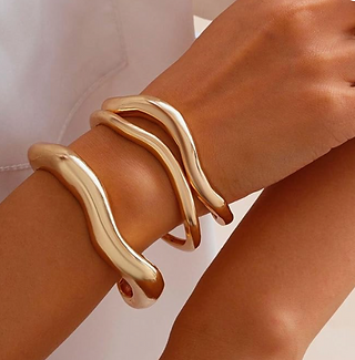 Gold Bangles Sete