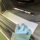 メルセデスベンツ ゲレンデ G63 AMG　ステップ内側　マットプロテクションフィルム