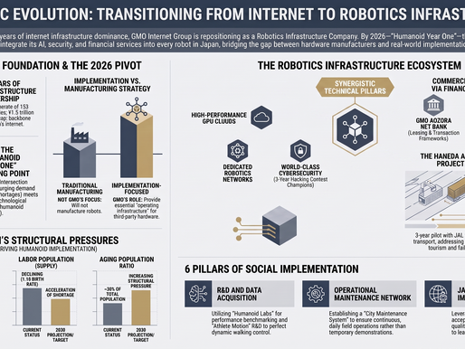The Dawn of the Humanoid Era: How GMO Internet Group is Building the Infrastructure for Japan's Robotic Revolution
