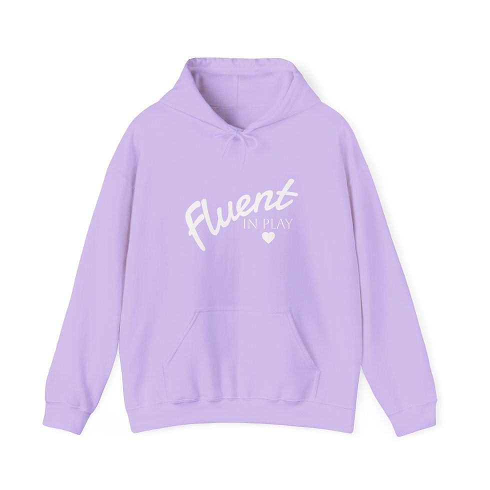 Thumbnail: Fluent in Play Adult Unisex Heavy Blend™ Hoodie