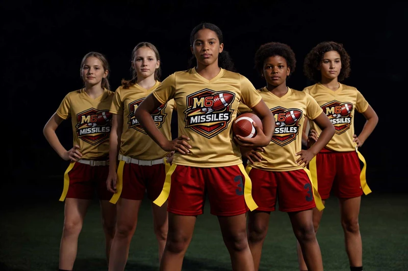 M6 6 Missiles Girls Division Flag Football Team
