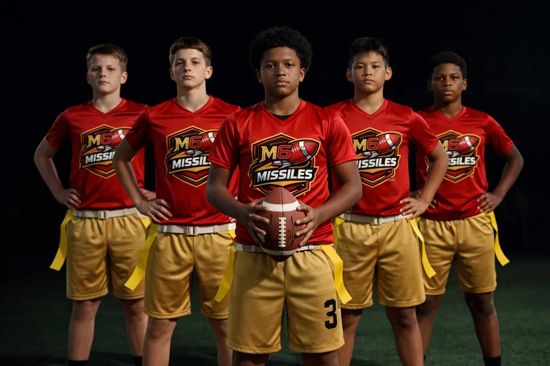 M6 6 Missiles Boys Division Flag Football Team