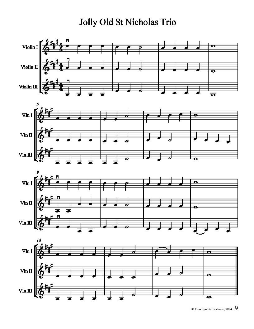 Thumbnail: Violinkids® Christmas Ens Book 1
