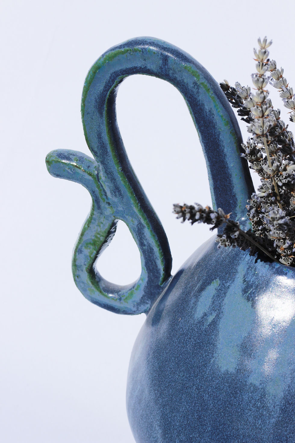 Miniature : VASE SOPHIA BLEU DÉLAVÉ