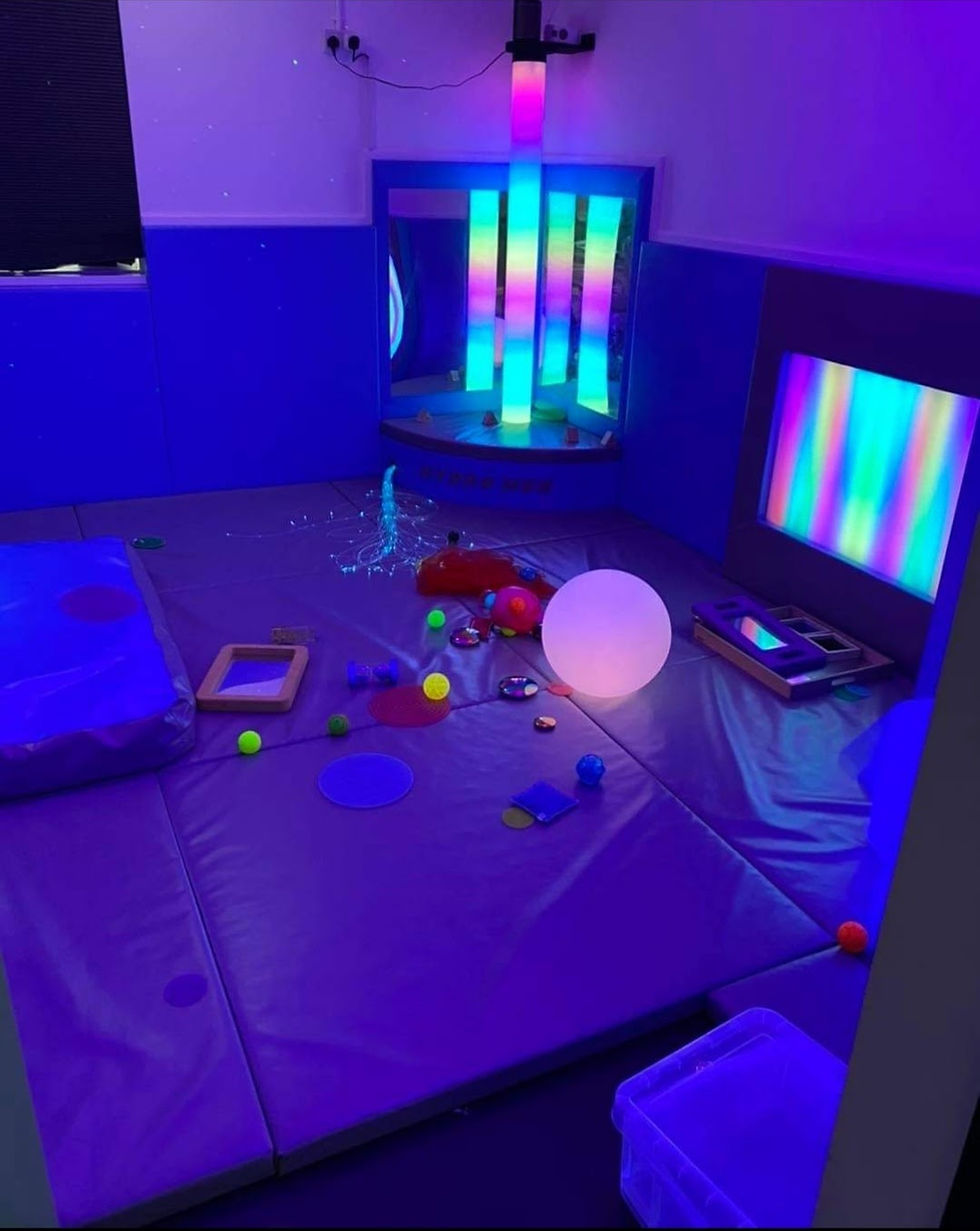 Thumbnail: Custom built sensory rooms/soft play installation 