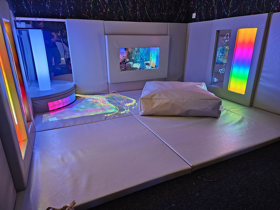 Thumbnail: Custom built sensory rooms/soft play installation 