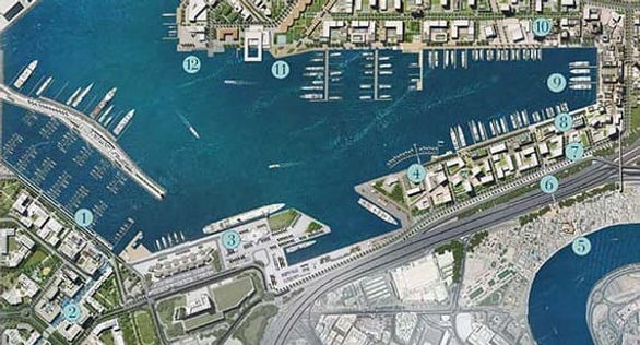 Rashid Yachts and marina master plan