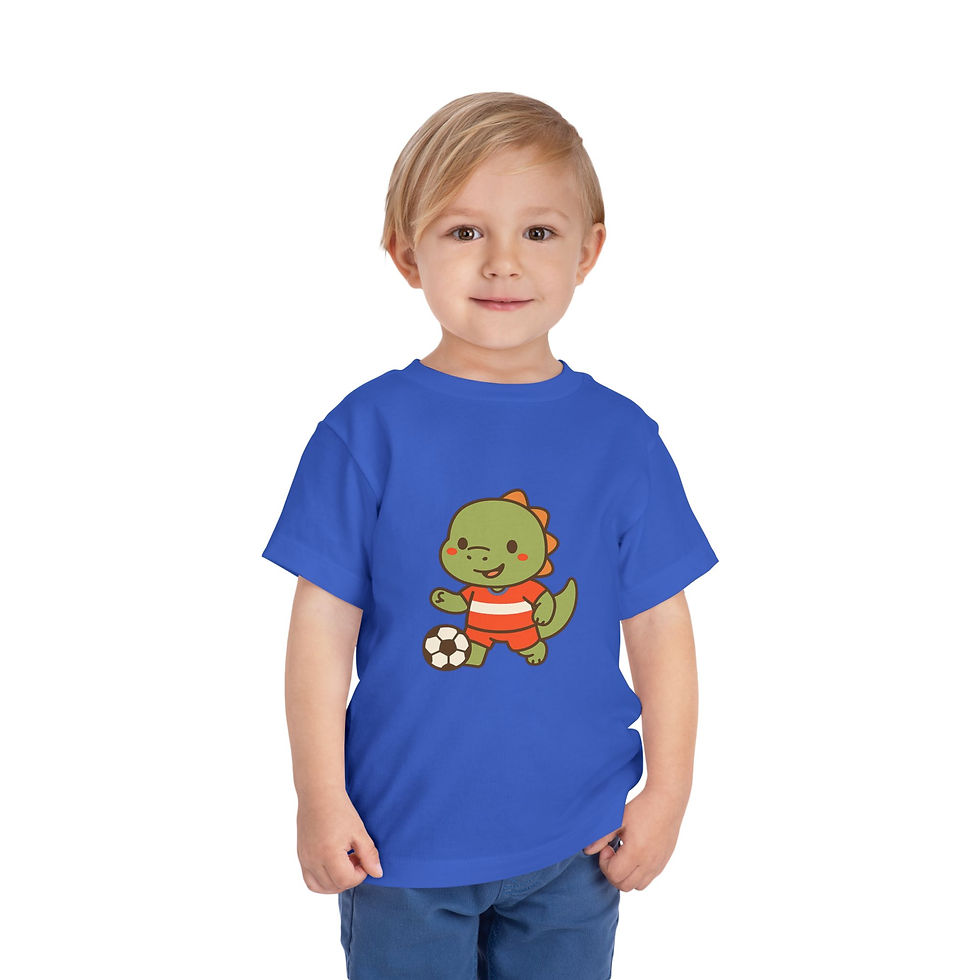 Thumbnail:  Dino Soccer Toddler Tee 🦖⚽ 