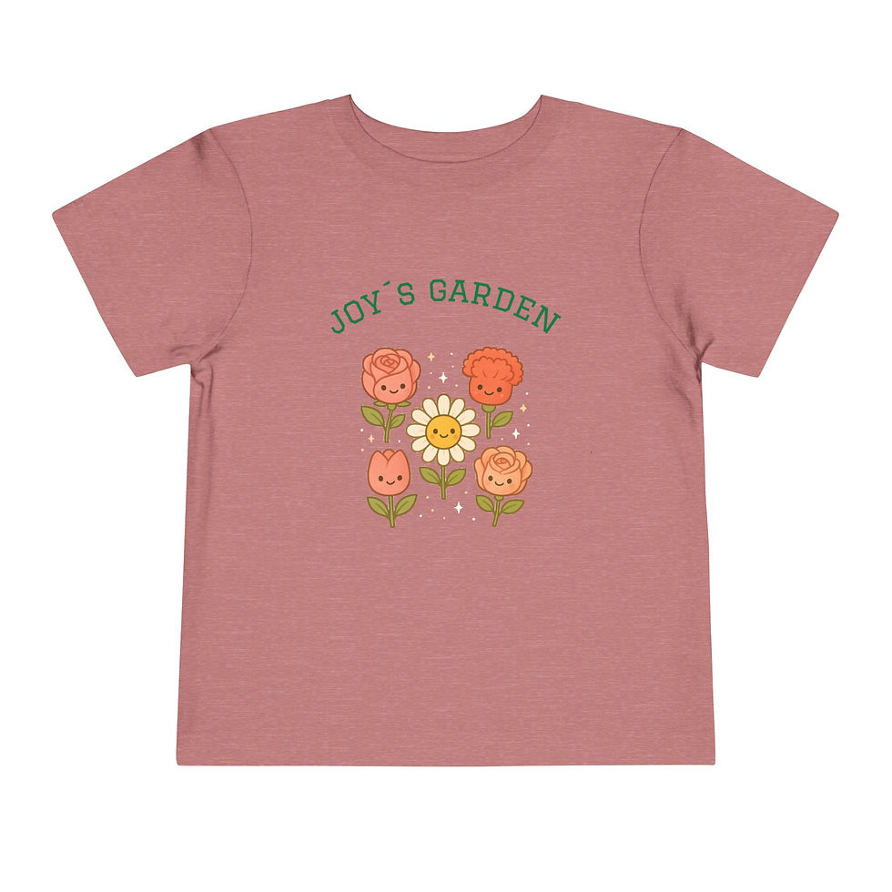 Thumbnail: Joy's Garden Toddler Tee 🌸 Flower Garden 