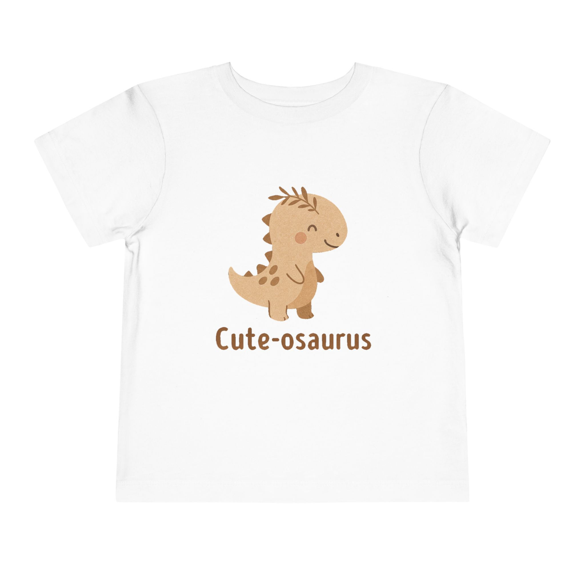 Cute Dinosaur Short Sleeve Shirt (Cute-osaurus)