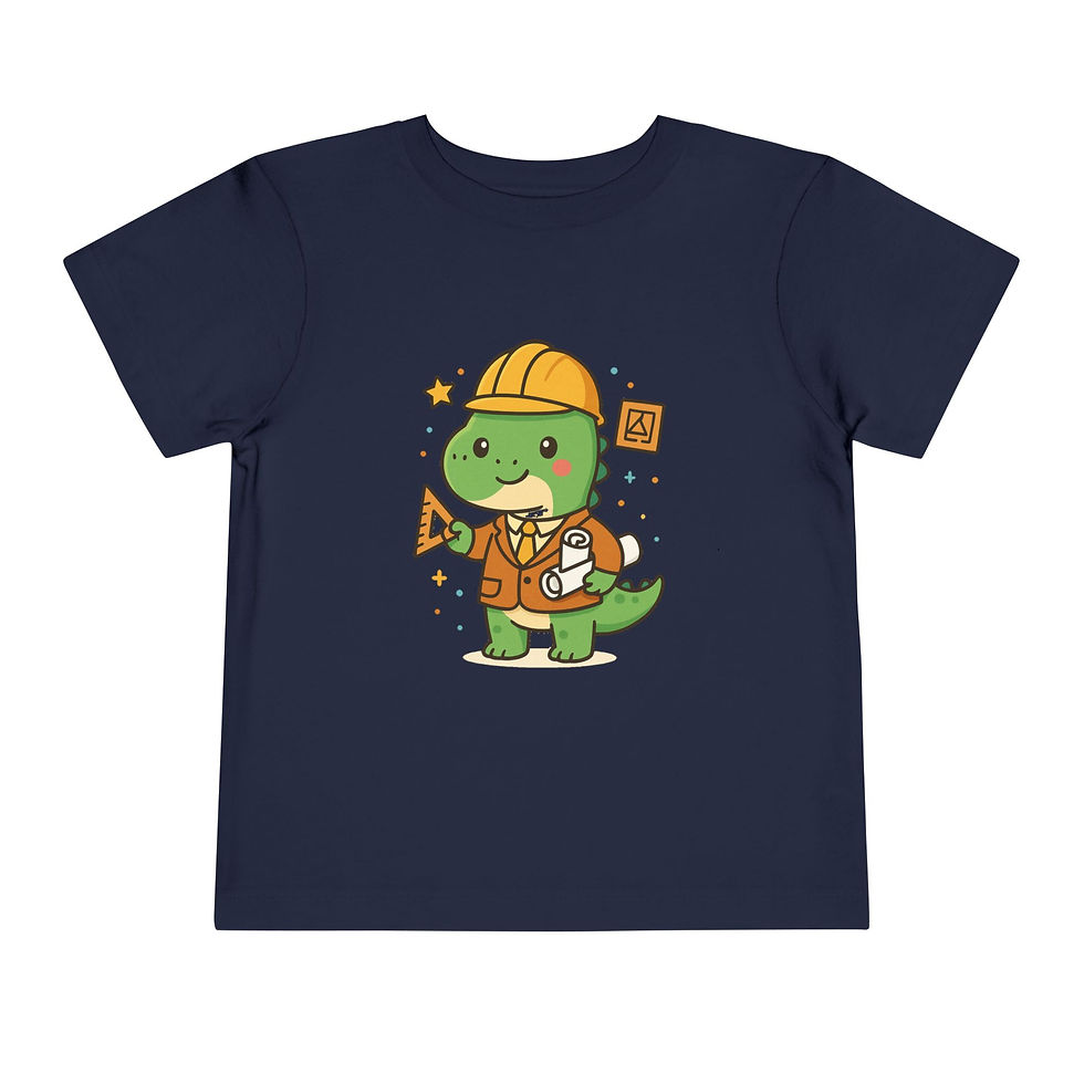 Thumbnail: Adorable Dino  Architect Tee 🏗️