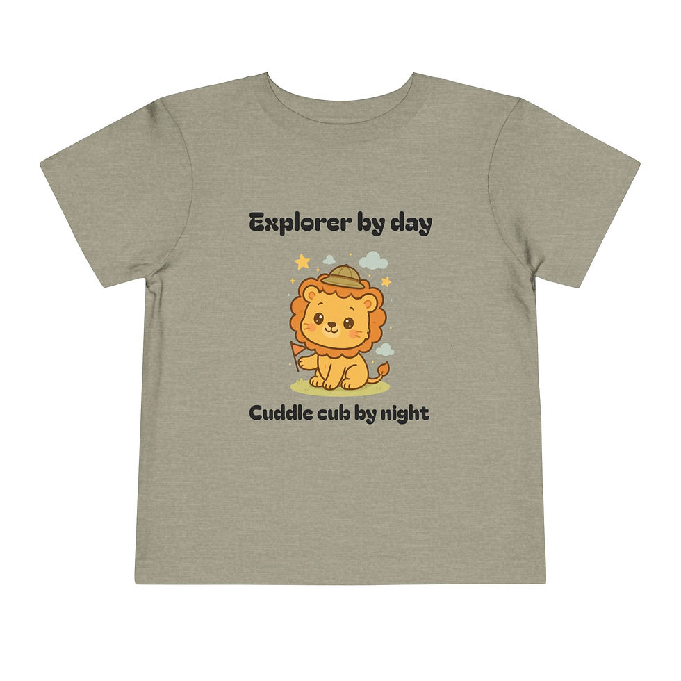 Thumbnail: 🦁 Lion Explorer Kids T-Shirt – Brave, Curious & Full of Adventure!