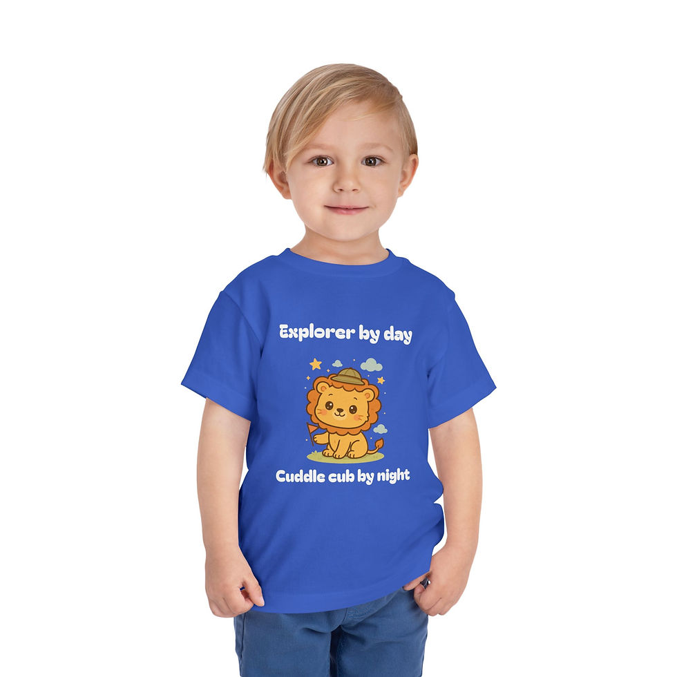 Thumbnail: 🦁 Lion Explorer Kids T-Shirt – Brave, Curious & Full of Adventure!