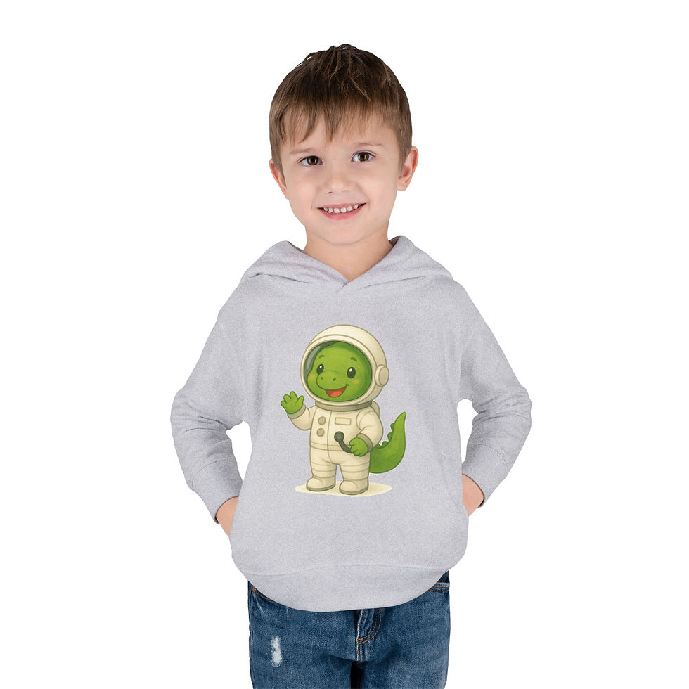 Thumbnail: 👨‍🚀 Dino Astronaut Space  Fleece Hoodie,