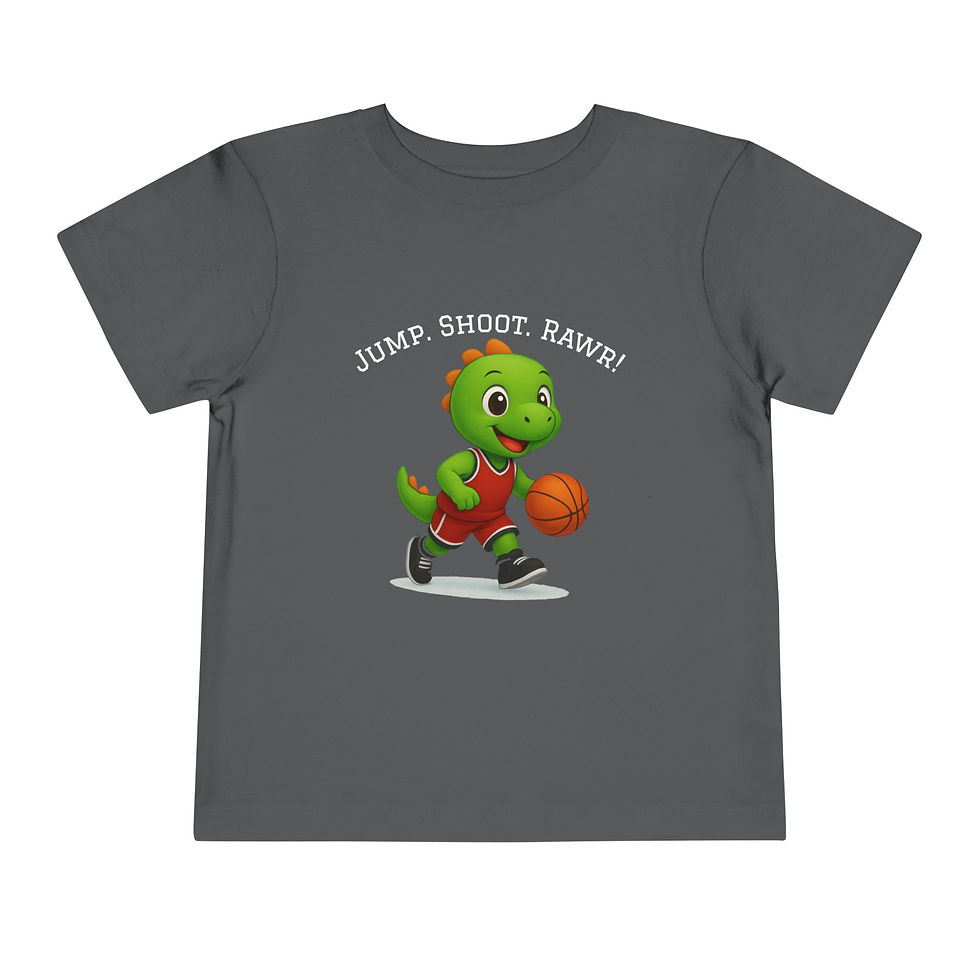 Thumbnail: 🏀 Basketball Dino T-Shirt