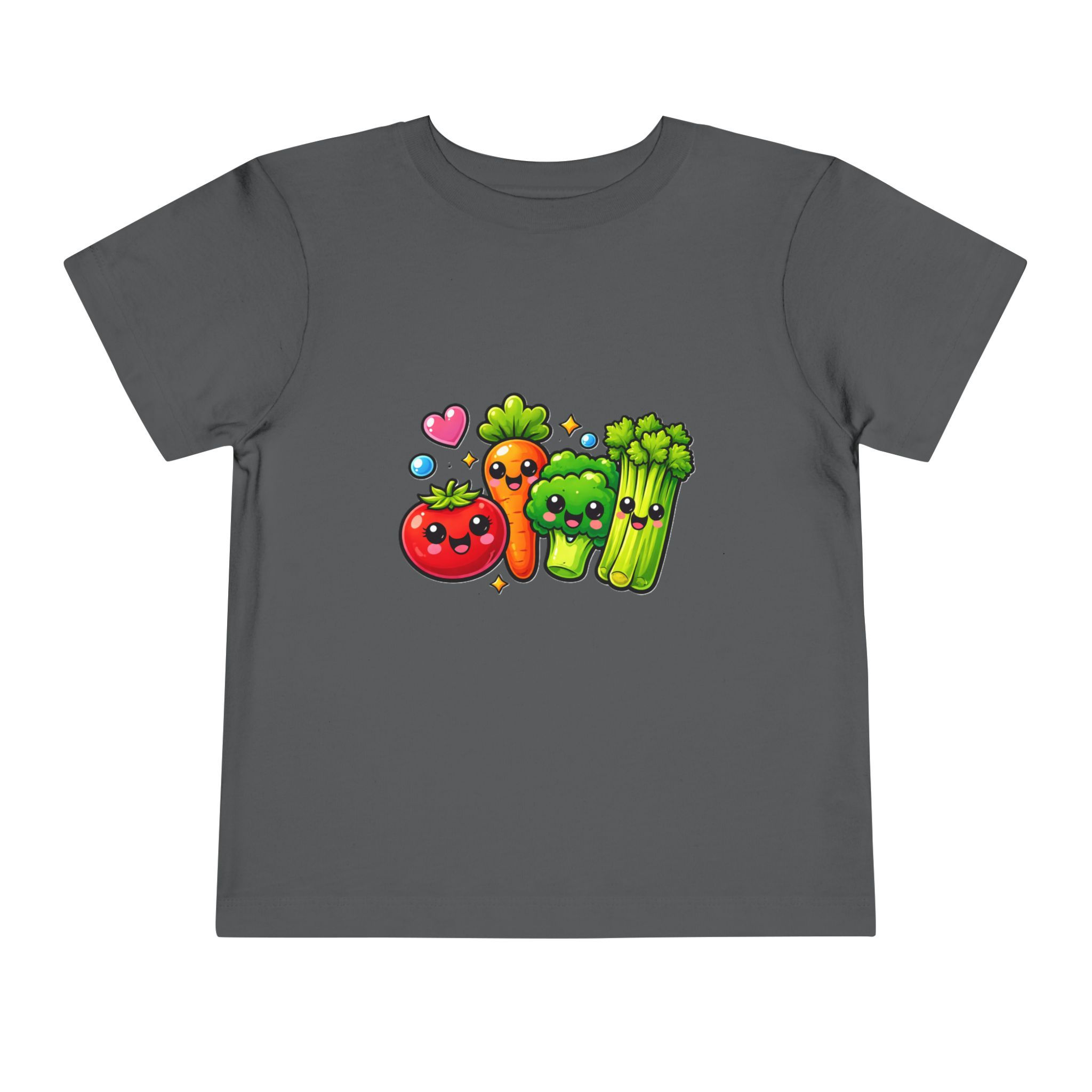 Cute Kawaii Veggie Friends Toddler Tee