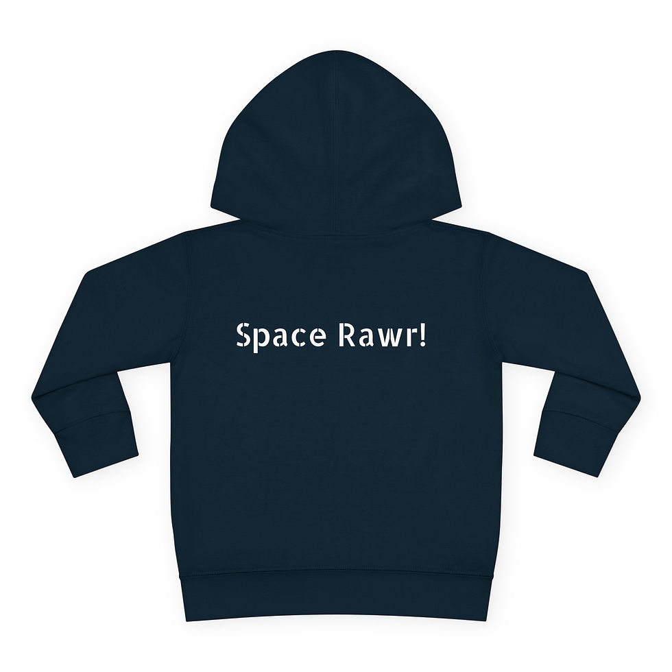 Thumbnail: 👨‍🚀 Dino Astronaut Space  Fleece Hoodie,