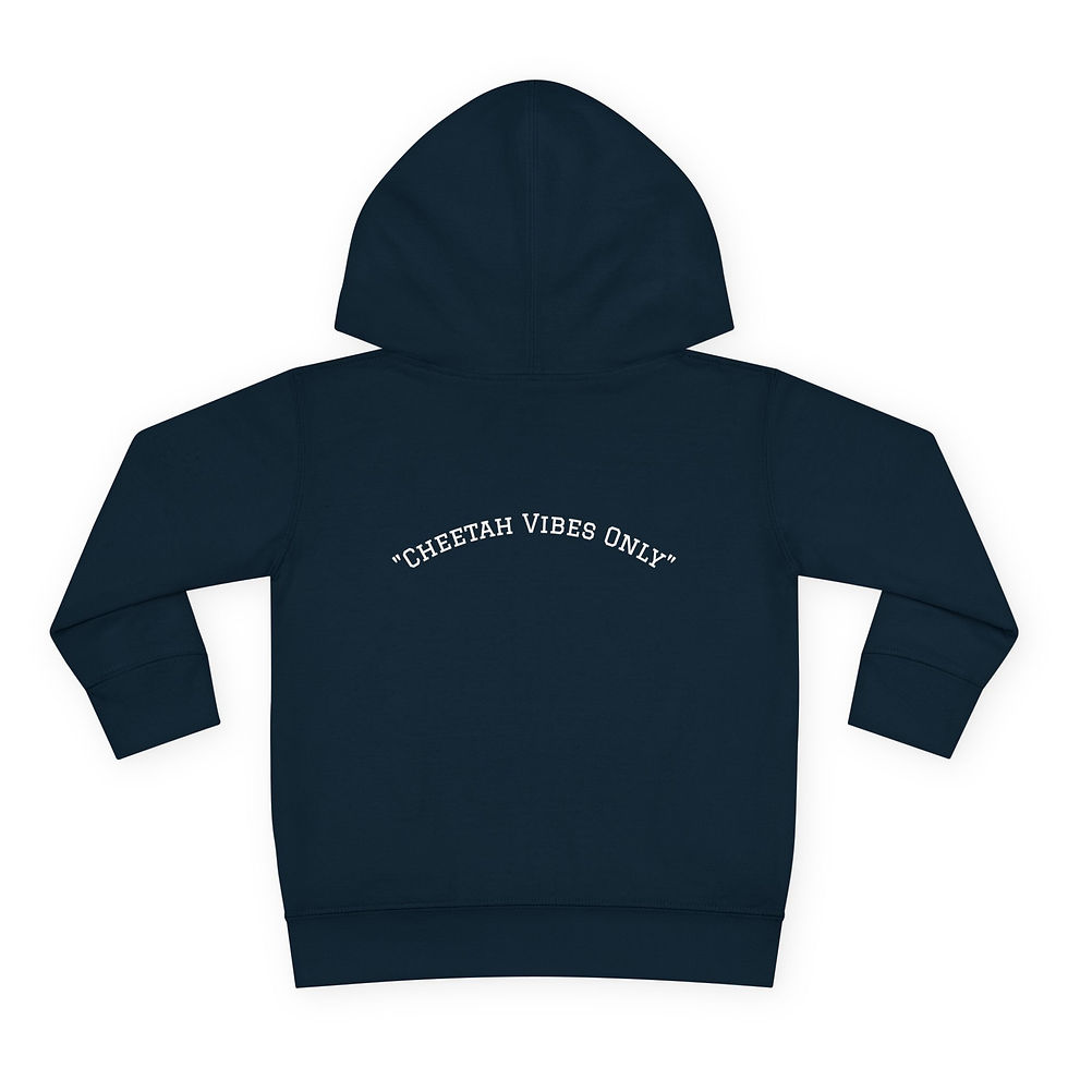 Thumbnail: Toddler Cheetah Pullover Hoodie - Cheetah Vibes Only 🐆