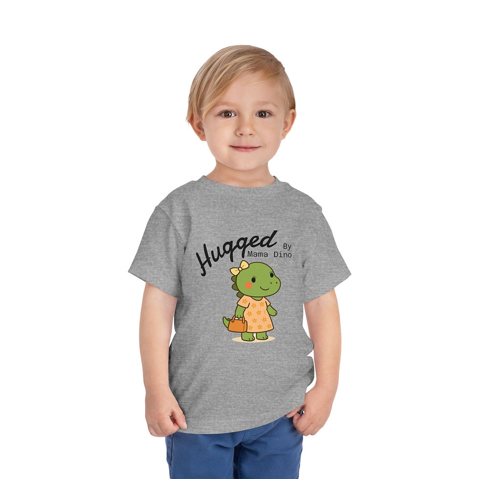 Thumbnail:  Toddler Dinosaur  Mama Tee 👩
