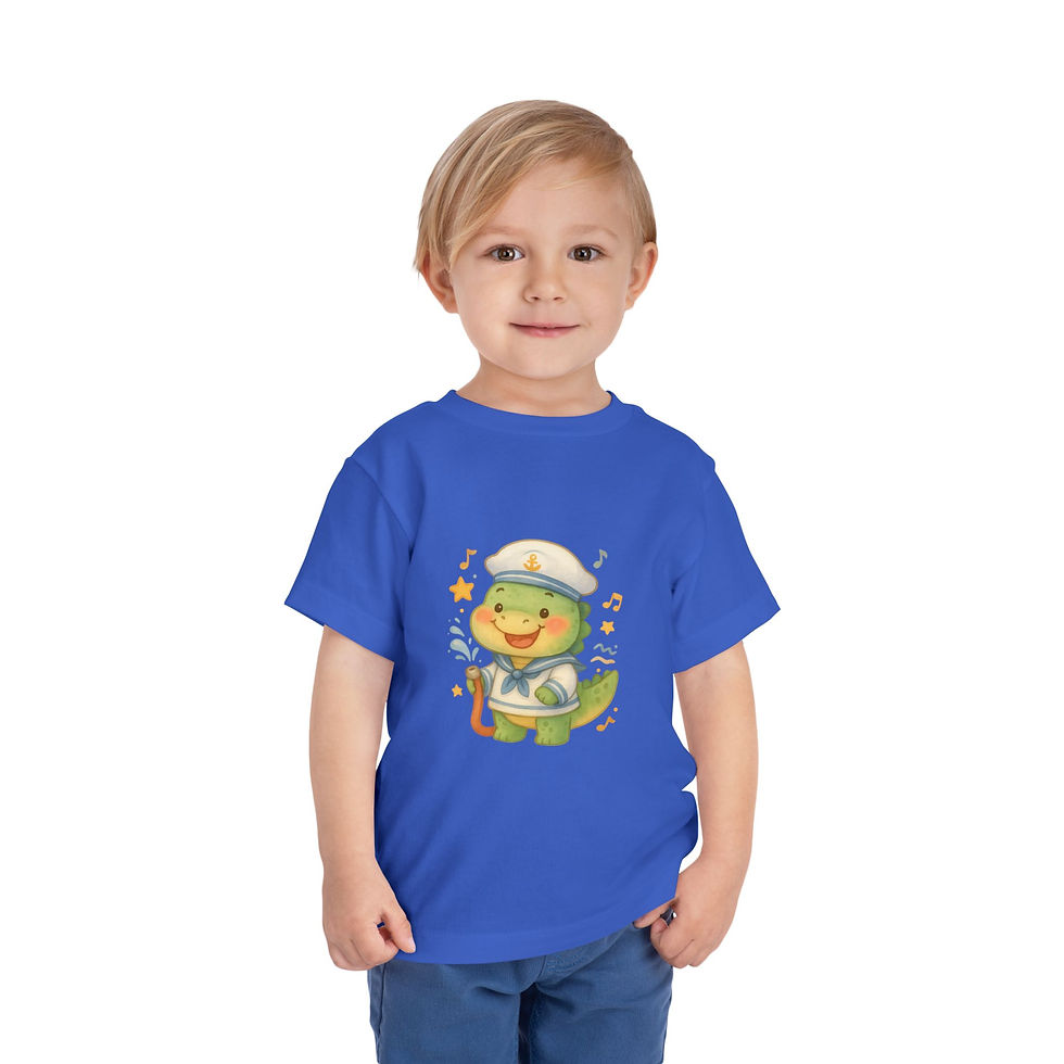 Thumbnail: Adorable Dino SaylorToddler Tee ⚓
