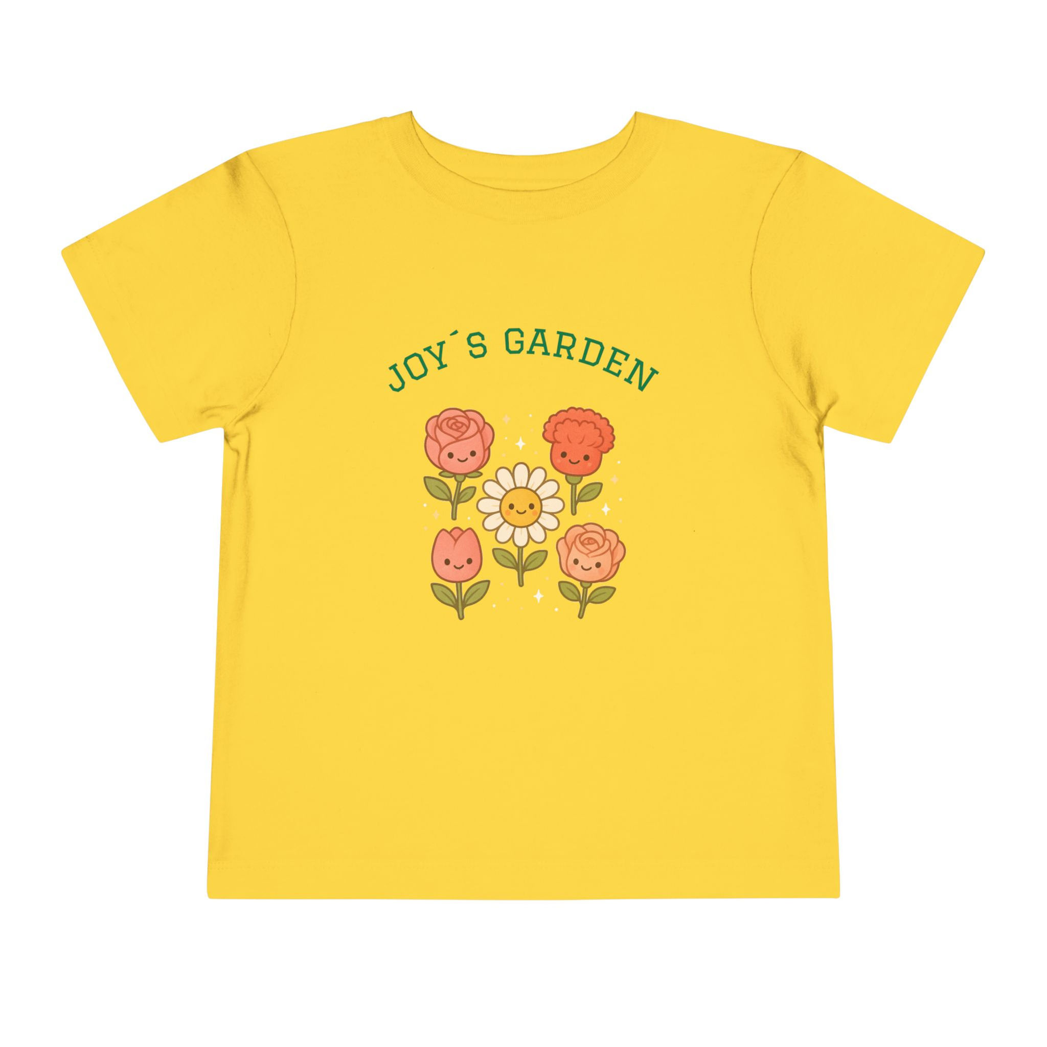 Joy's Garden Toddler Tee 🌸 Flower Garden 