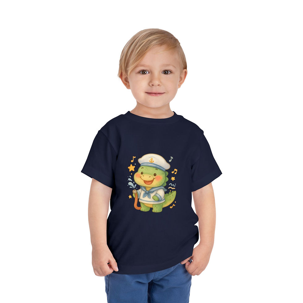 Thumbnail: Adorable Dino SaylorToddler Tee ⚓