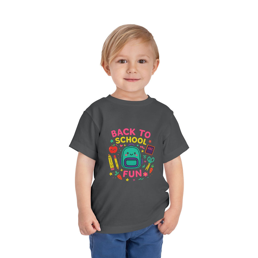 Thumbnail: Back to School Fun Toddler Tee 📚 