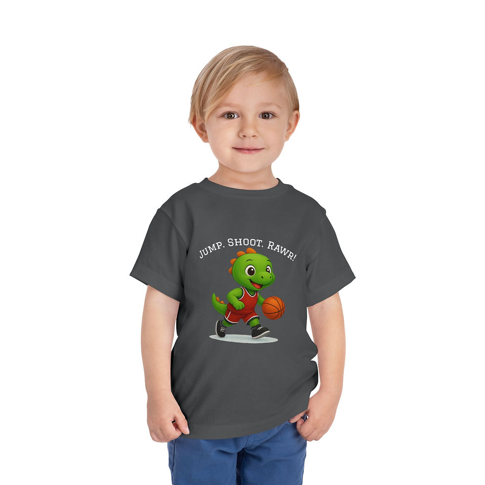 Thumbnail: 🏀 Basketball Dino T-Shirt