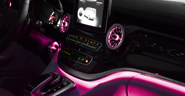 LED Lüftungsdüsen | V-Klasse W447