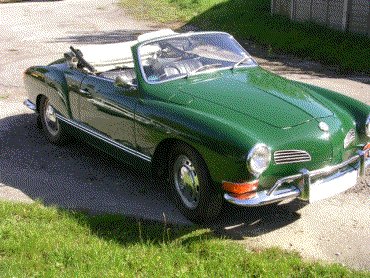 1971 V.W. Karmann Ghia Convertible