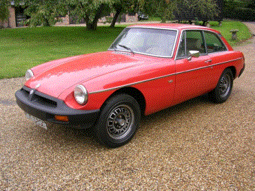 1975 M.G.B.G.T V8
