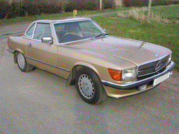 1988 Mercedes 300SL Convertible