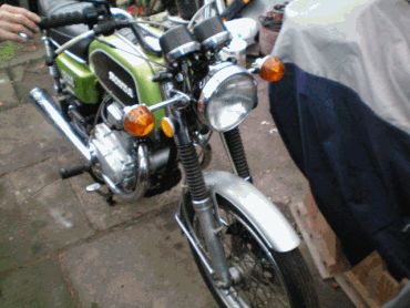 1976 Honda CB200 Motorcycle