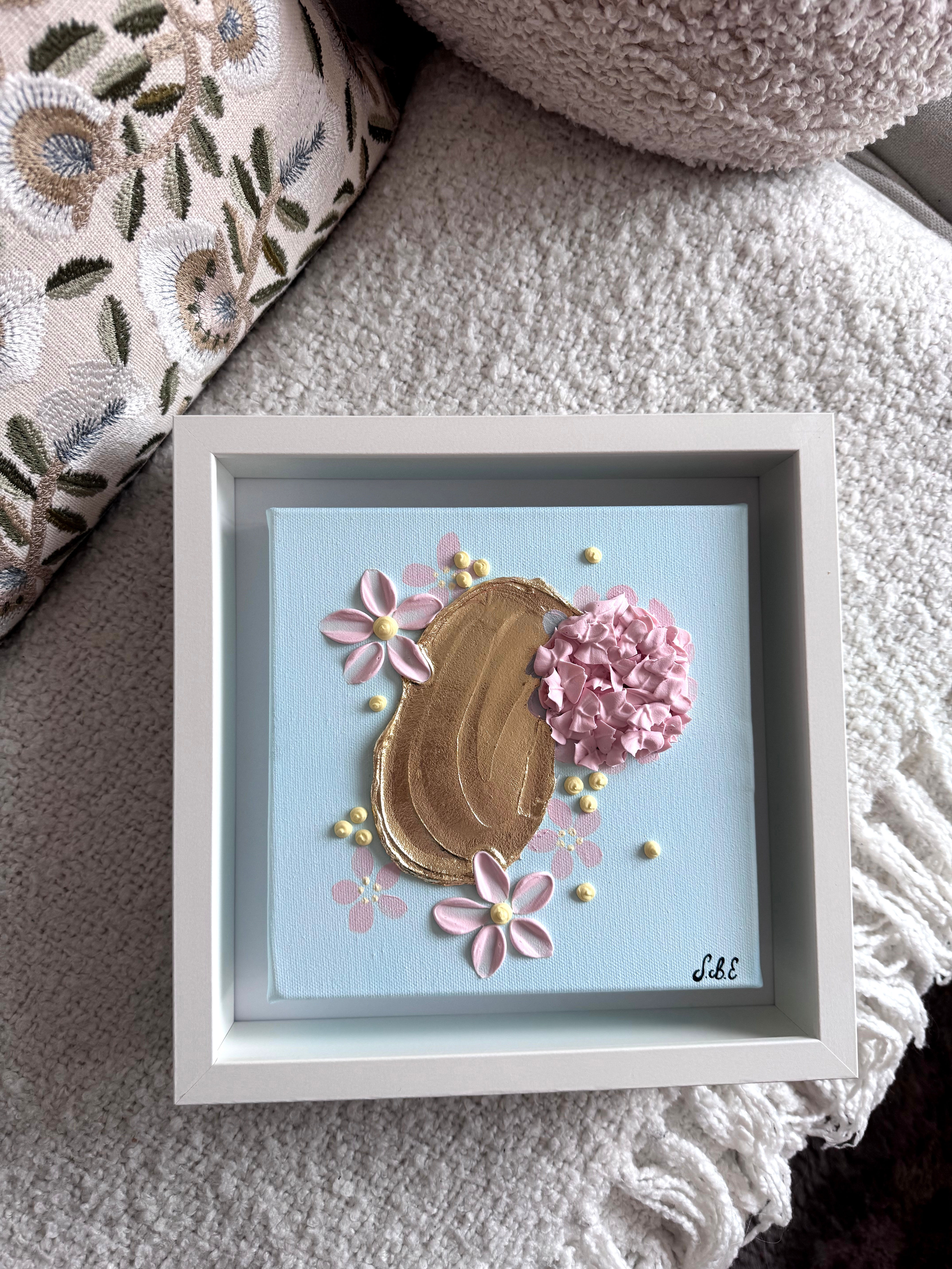 Gilded Sky (27x27 cm, Framed) 