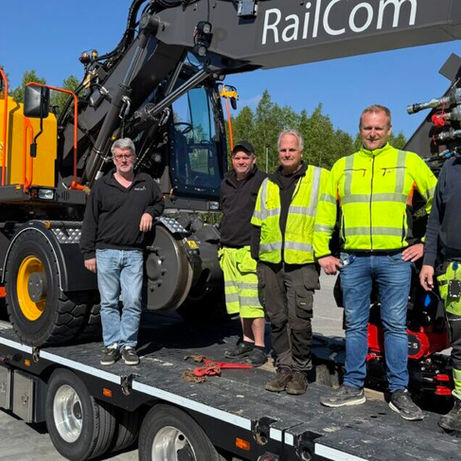 Verdens første av sitt slag – nå i drift hos RailCom