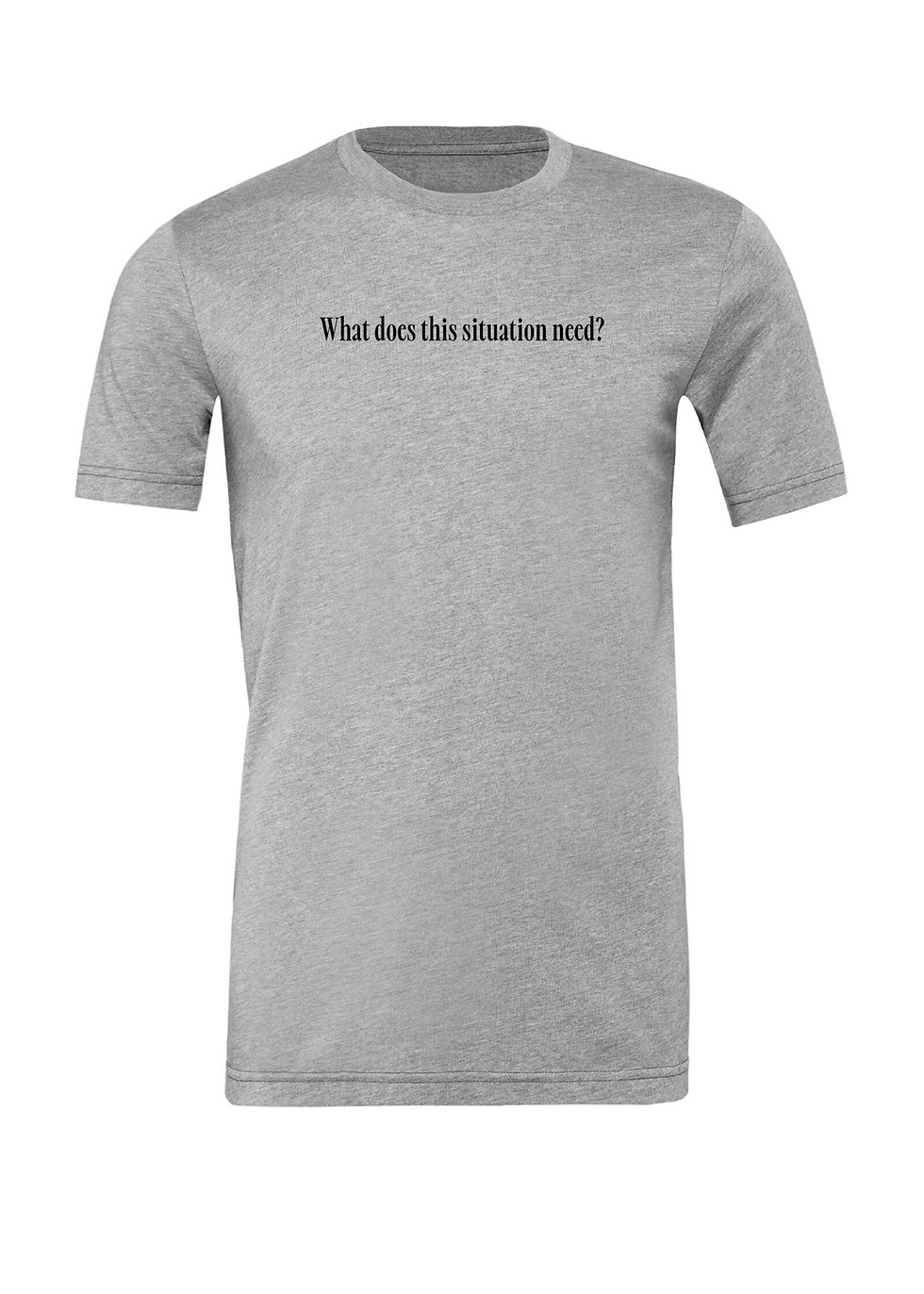 Thumbnail: What does this situation need...Tees