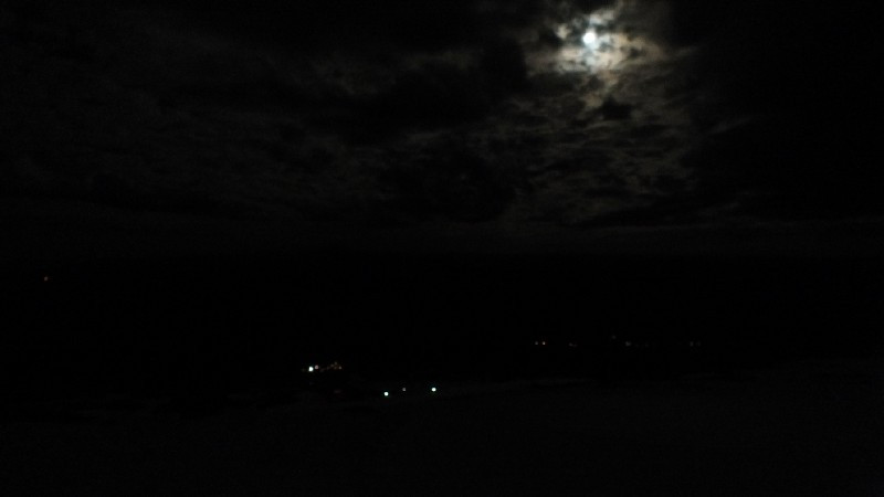 Not a great night photo, sure, but the only one my camera deigned to take.
