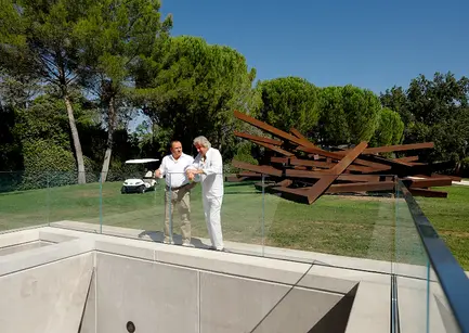 Bernar Venet und Wolfram Kons

© gut.tut.gut. GmbH