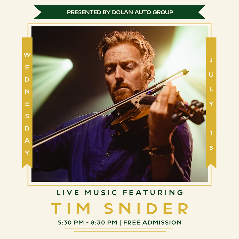 Tim Snider - The Village at Rancharrah 2026 Summer Concert Series presented by Dolan Auto Group