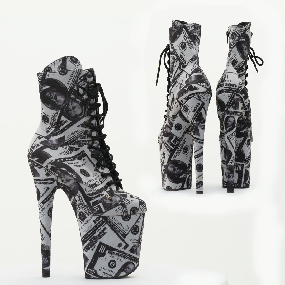 レースアップフロントアンクルブーツ